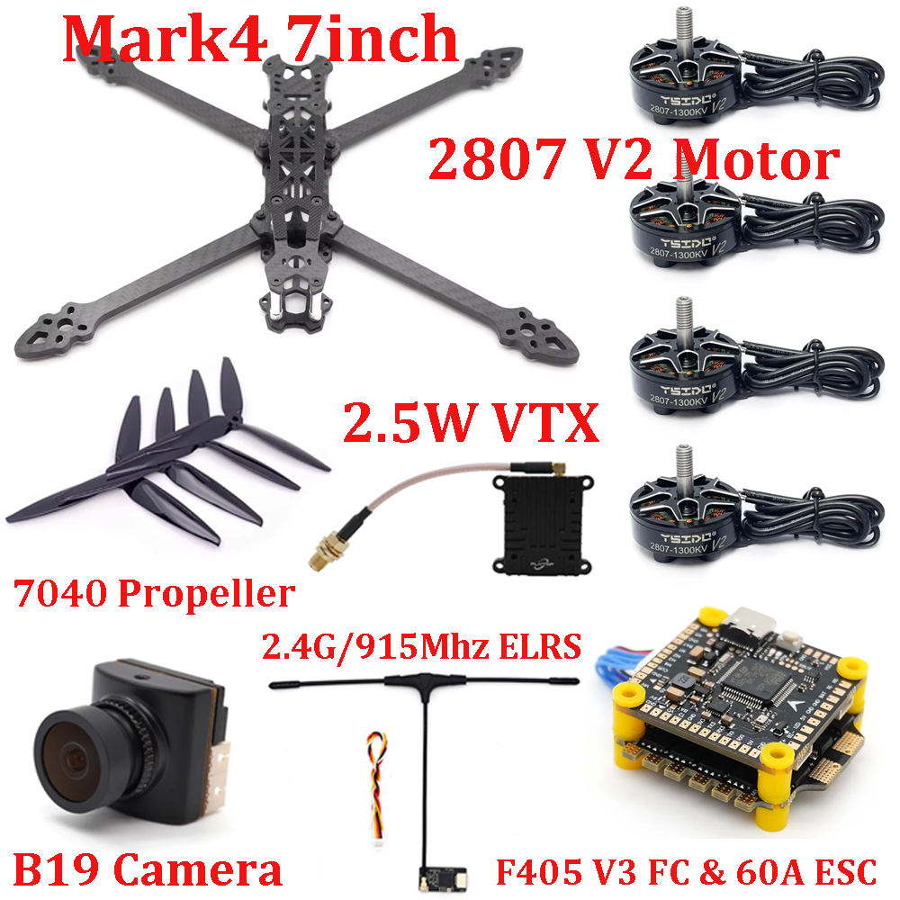 Drone Kit Build Yourself - Kit de Marco Mark4 de 7