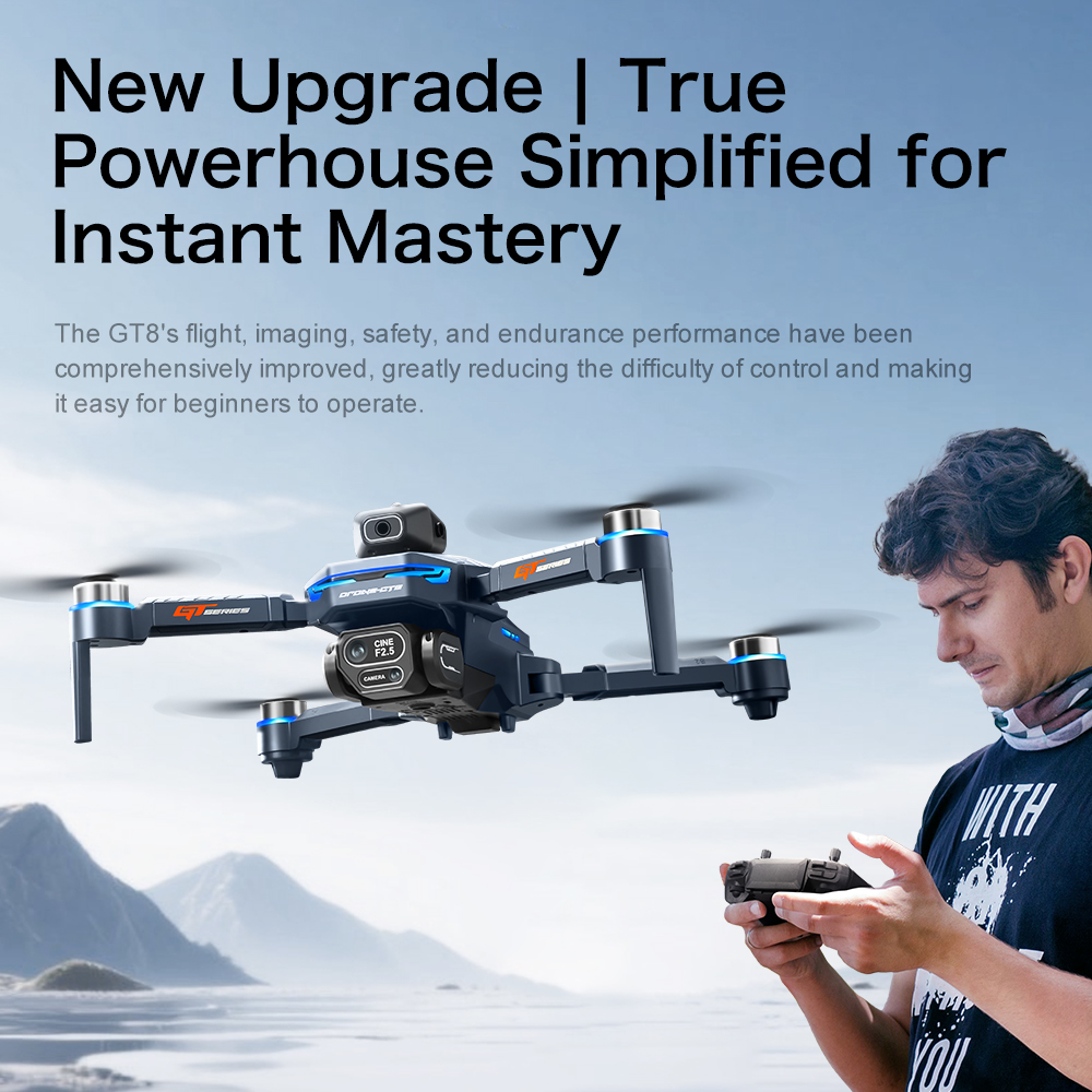 Dron Original GT8 8K Profesion - Drone Kit Professional reseña y precio