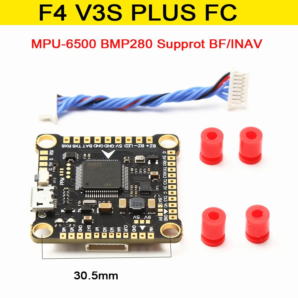 NUEVO Control de Vuelo F4 V3S  - Betaflight Fc F4 reseña y precio
