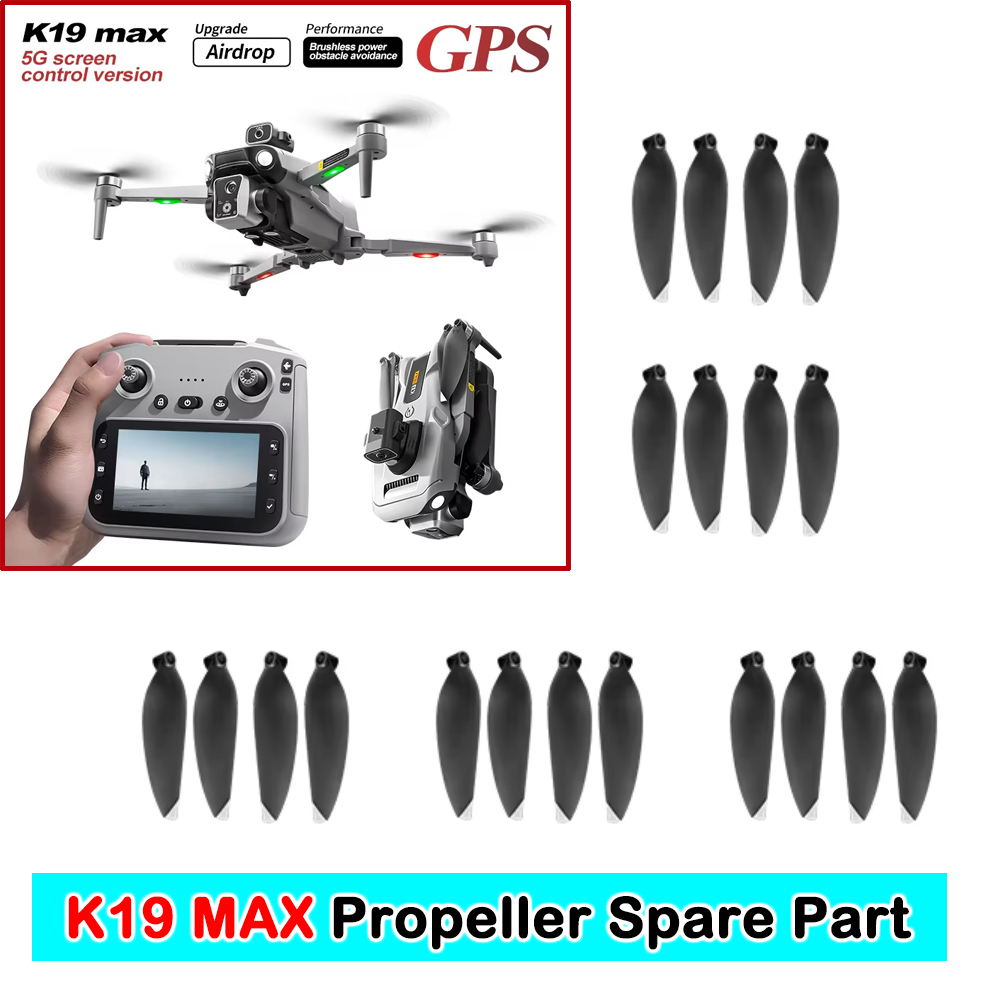 K19 Max GPS Drone sin escobill - Drone Kit Beginner reseña y precio